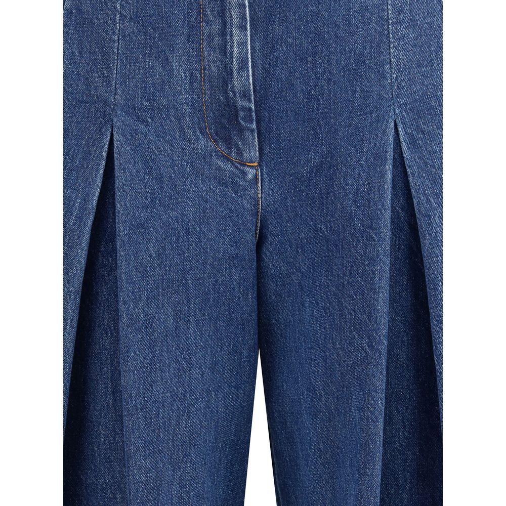 Straight Jeans with pinces