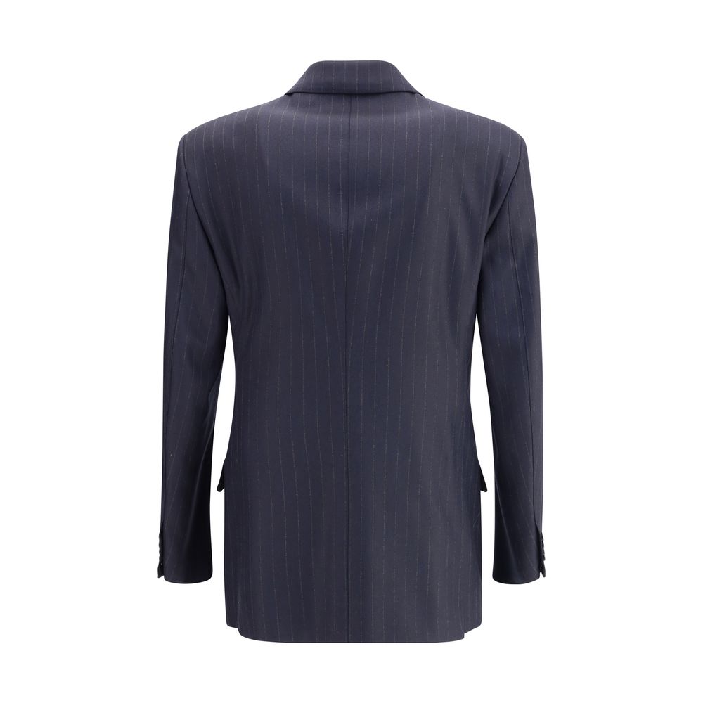 Pinstripe Blazer