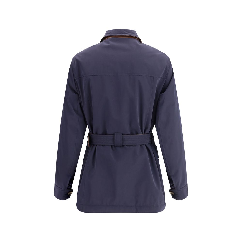Membraned nylon saharan Jacket