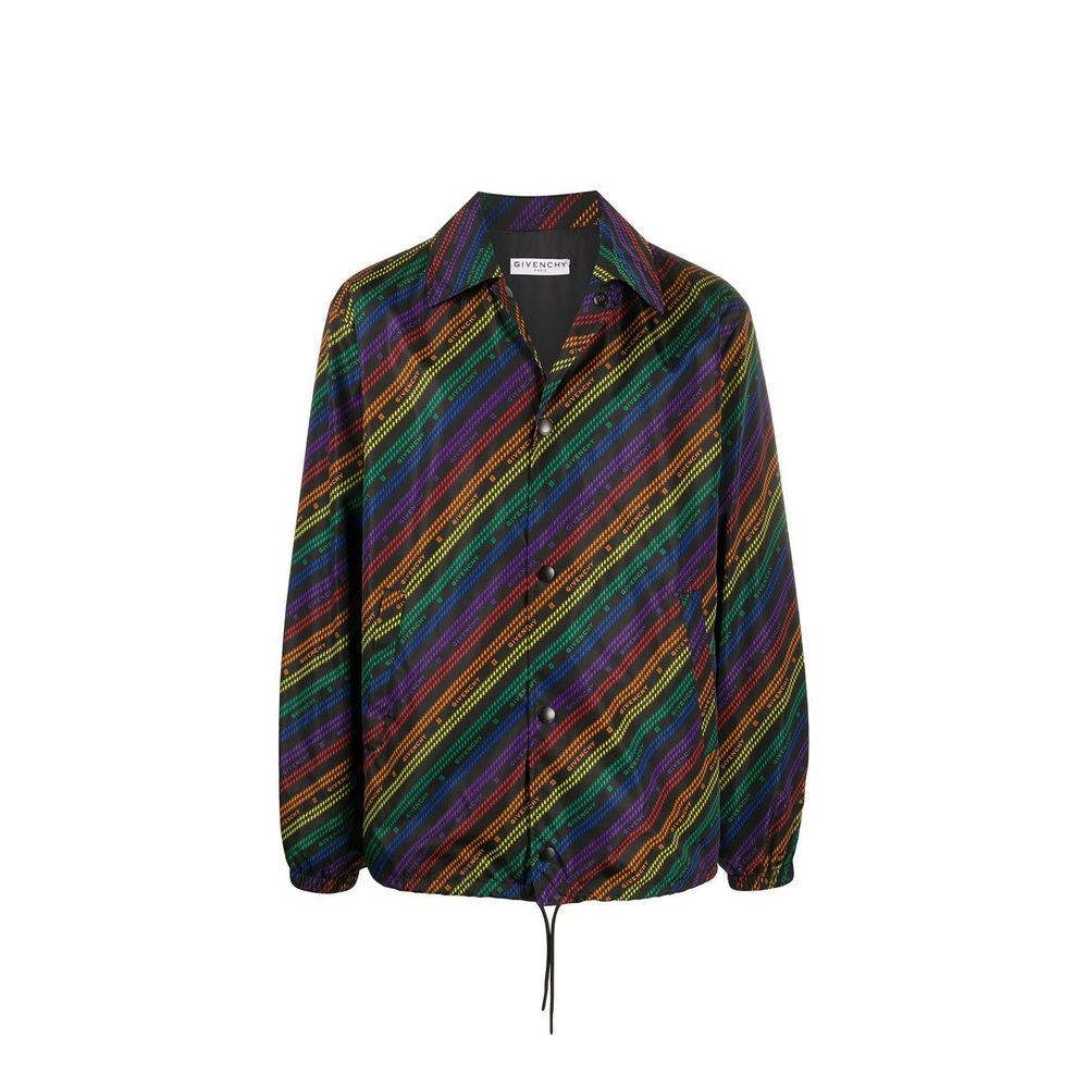 Rainbow Chain Nylon Jacket