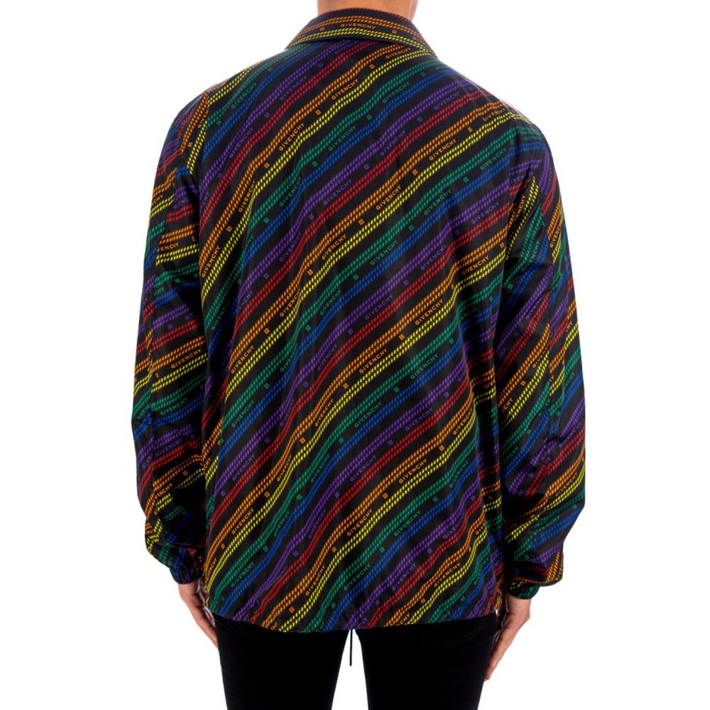 Rainbow Chain Nylon Jacket