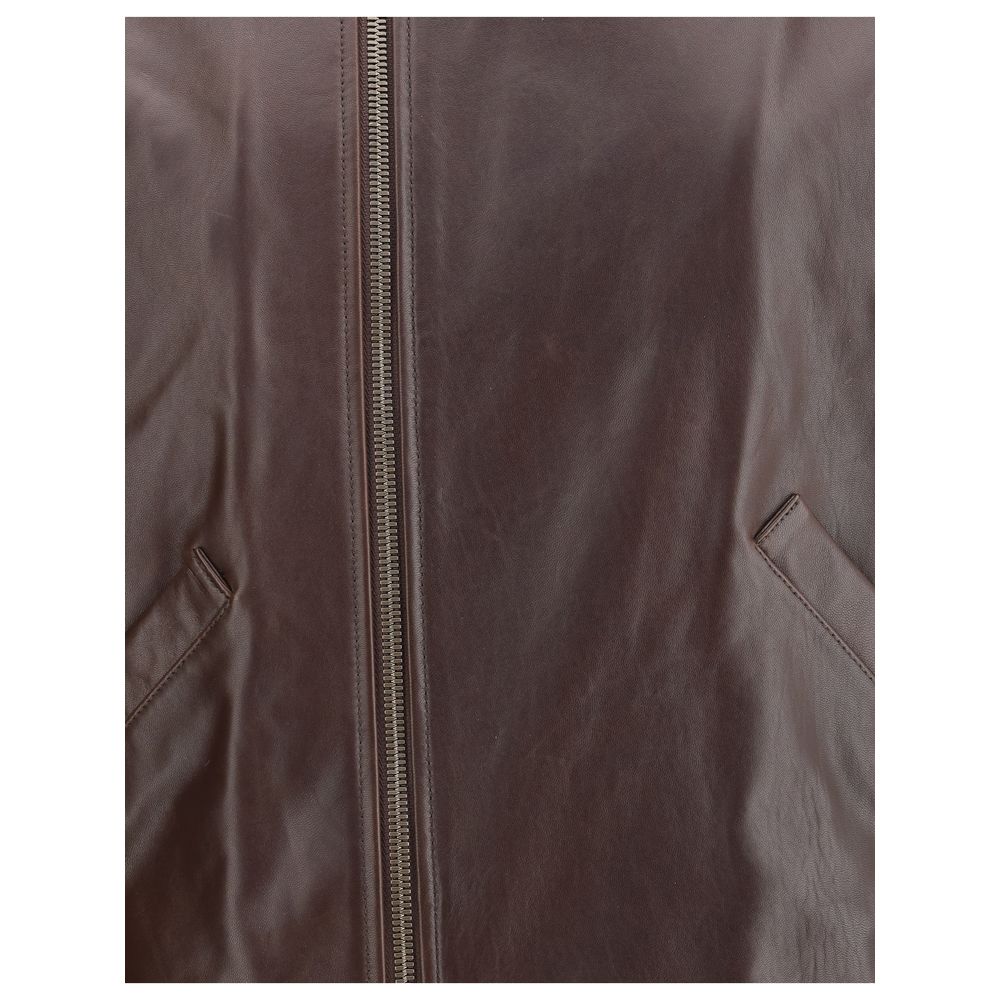 Oversized leather Jacket