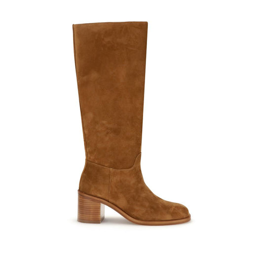Brown Calf Leather Bos Taurus Boots