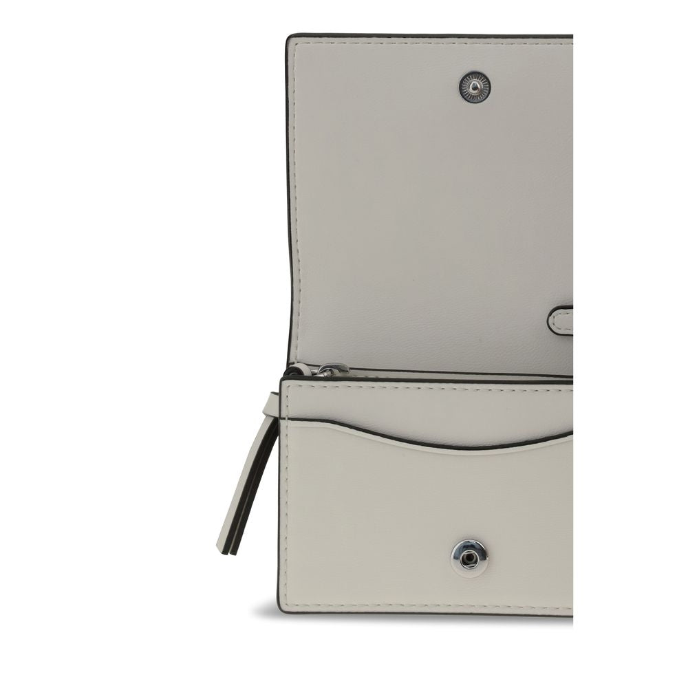 GANNI CARD HOLDER WITH FLAP CAT SIGNATUR