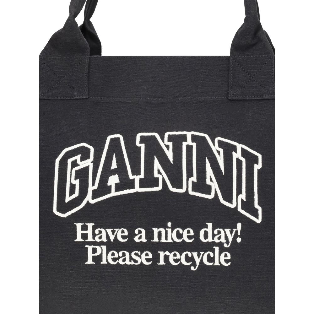 SHOPPER XXL CONTRASTED LOGO POCKET