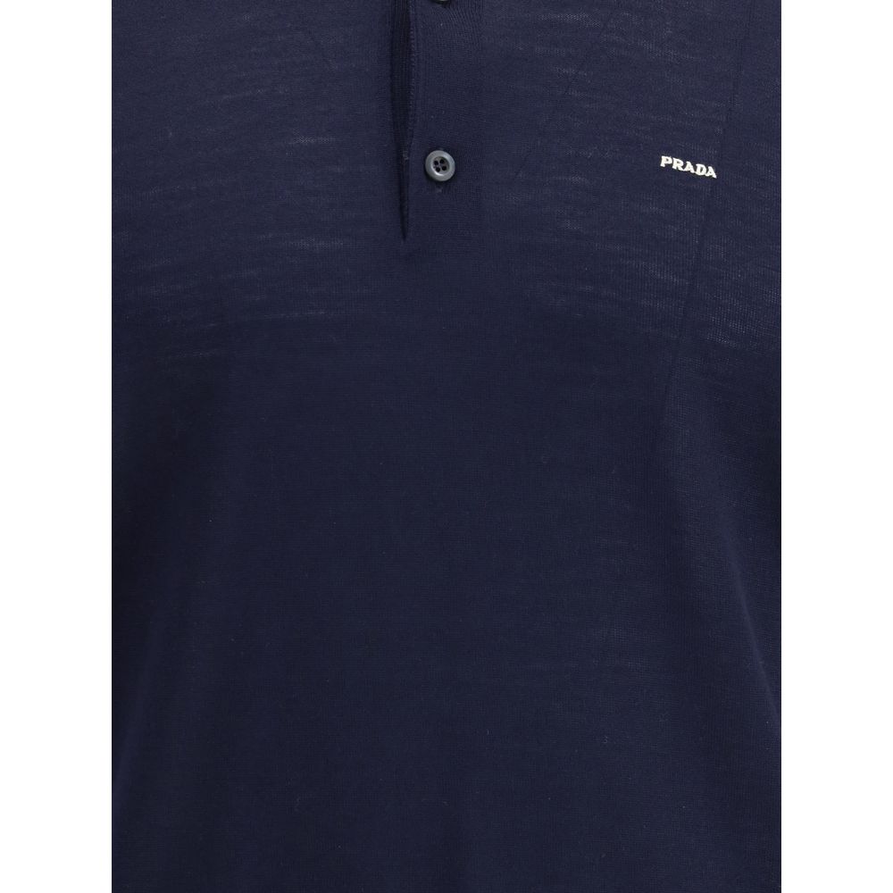 Virgin wool polo Sweater