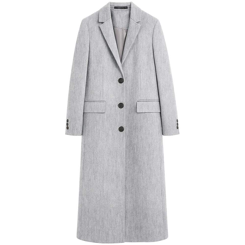 Gray Wool Jackets & Coat