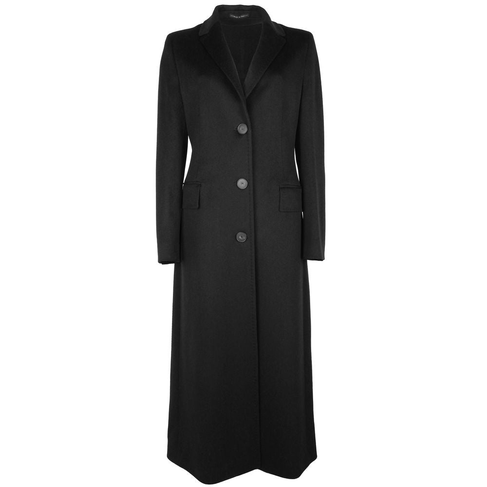 Black Wool Jackets & Coat