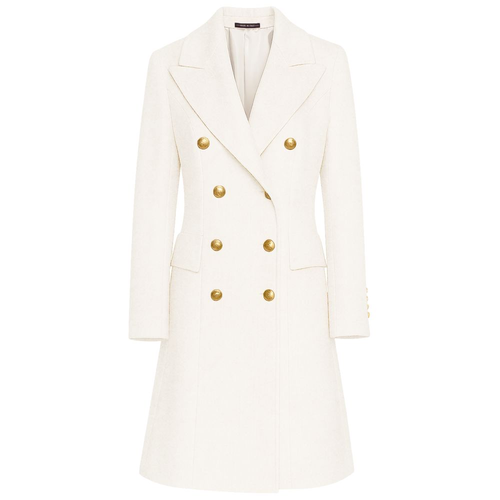 White Wool Jackets & Coat