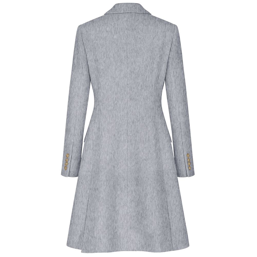 Gray Wool Jackets & Coat