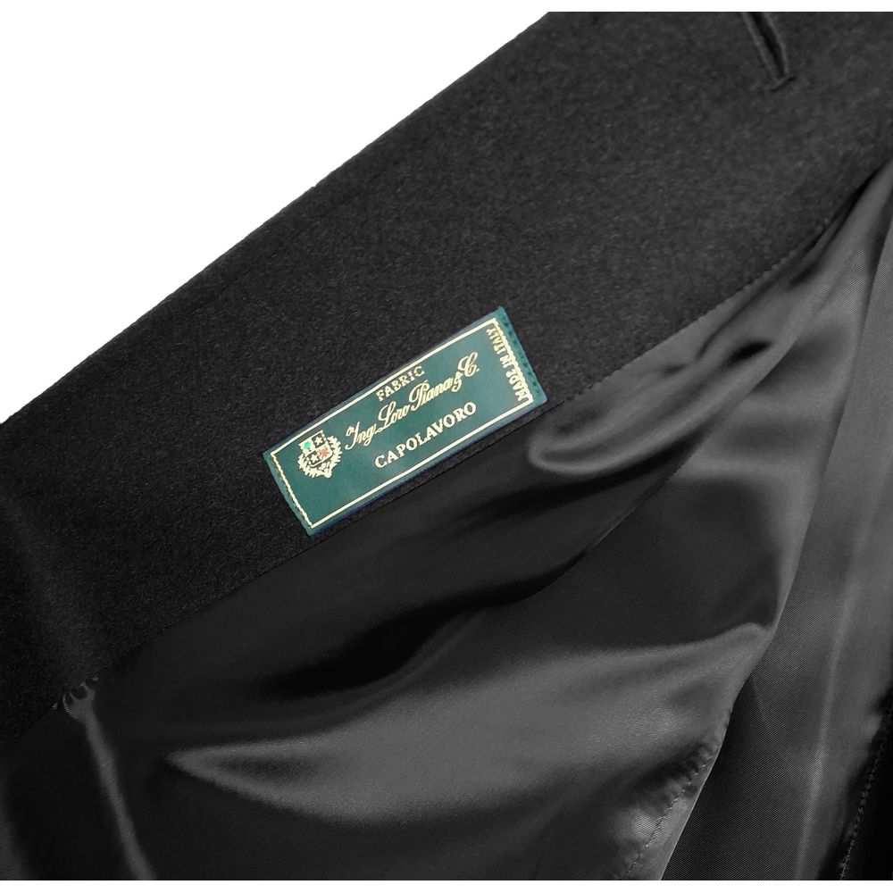 Black Wool Jackets & Coat