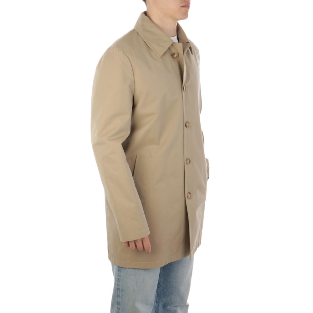 Beige Cotton Jacket