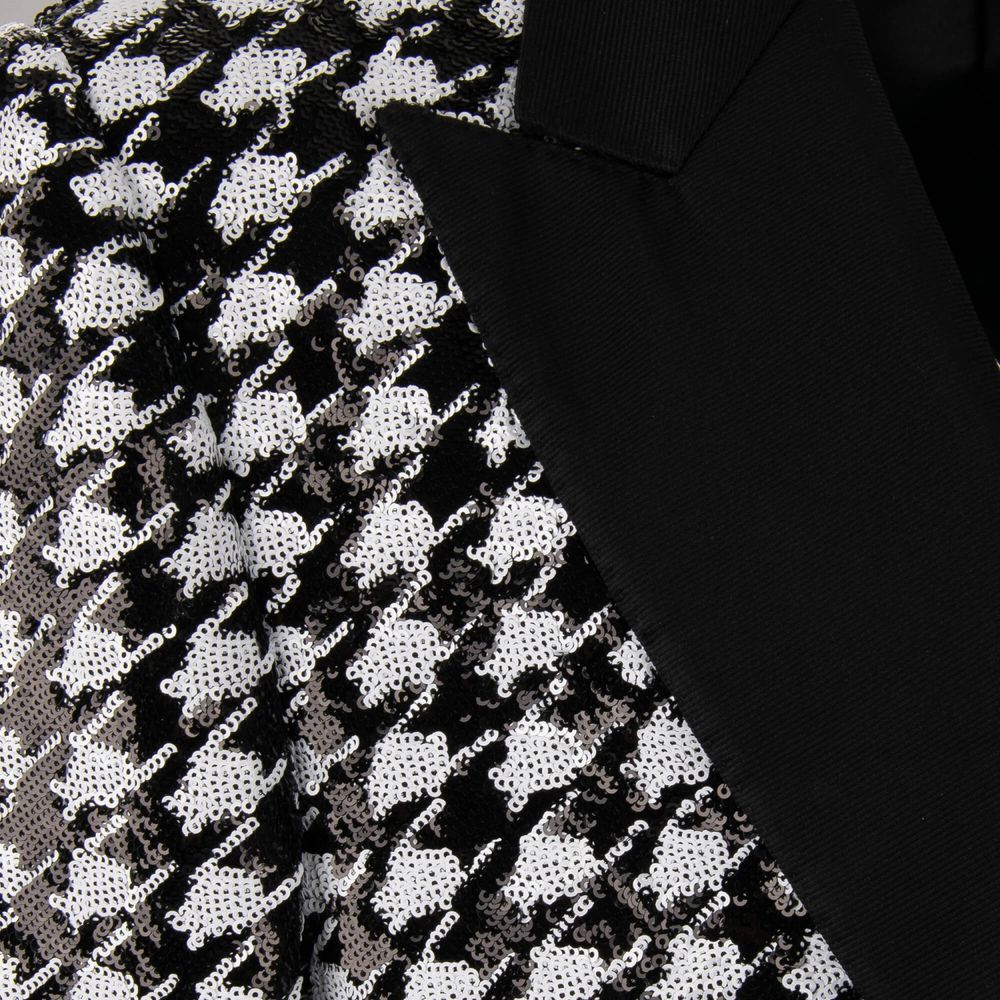 Black Polyester Blazer