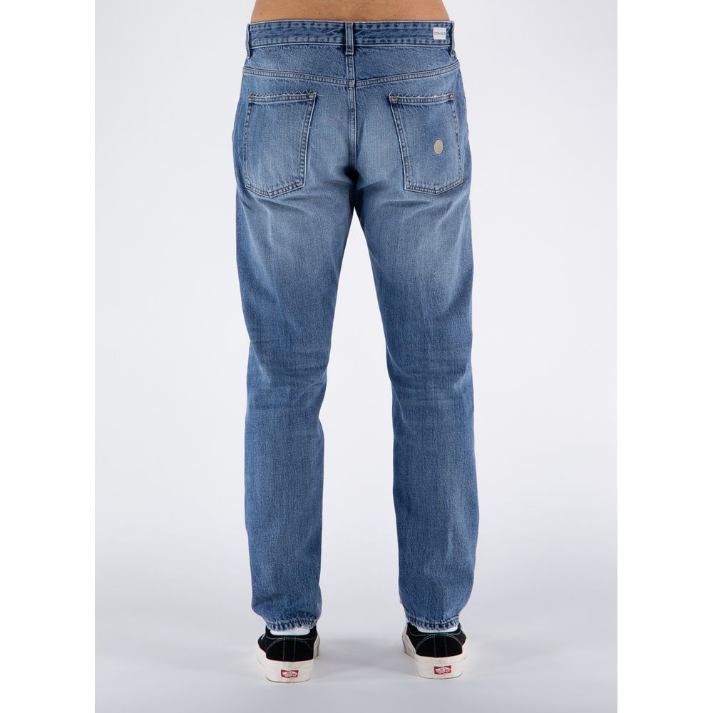 Blue Cotton Jeans & Pant