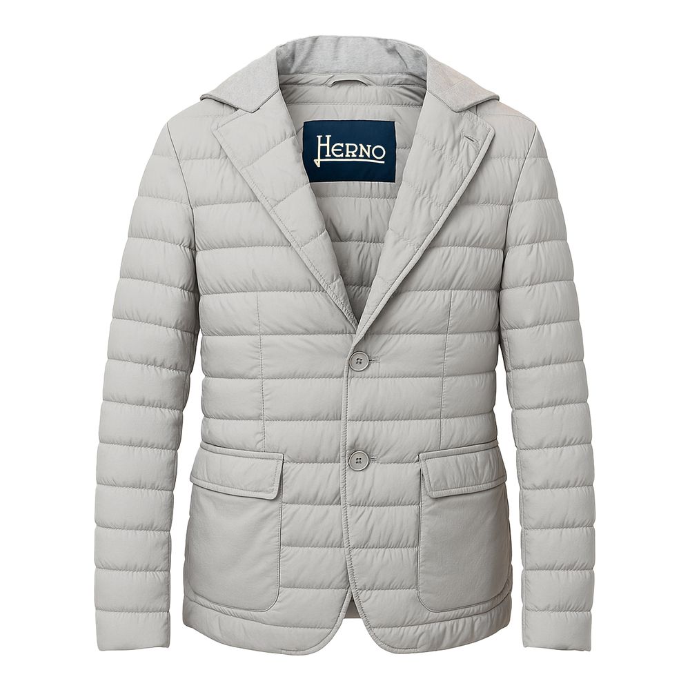 Gray Polyamide Jacket