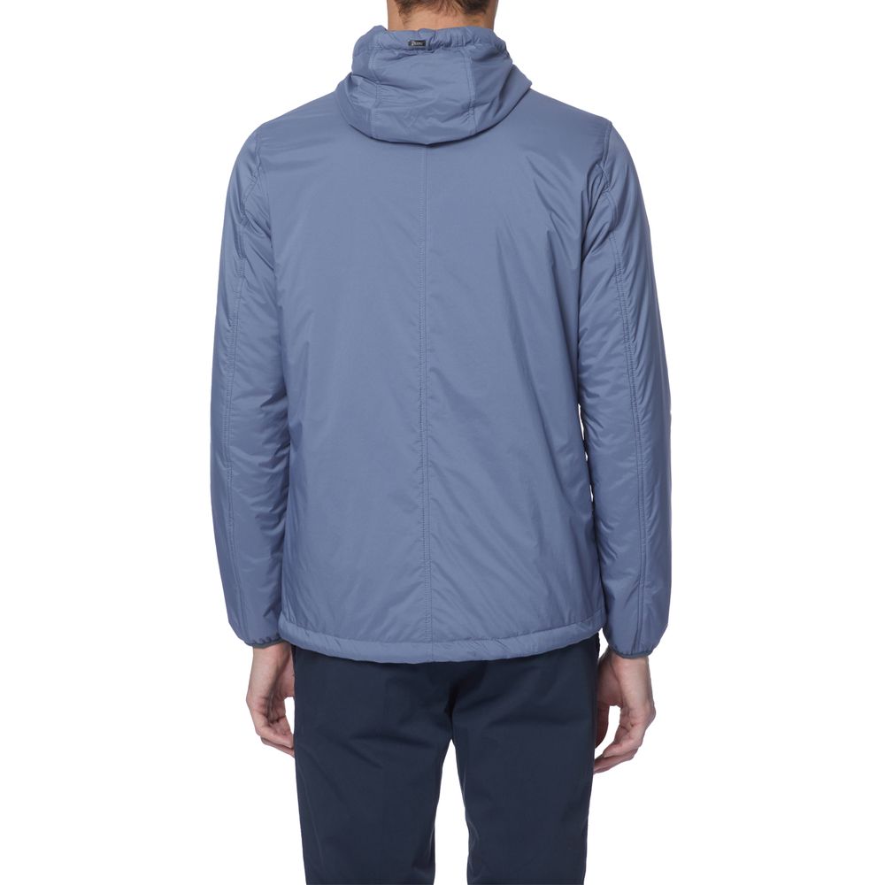 Blue Polyamide Jacket