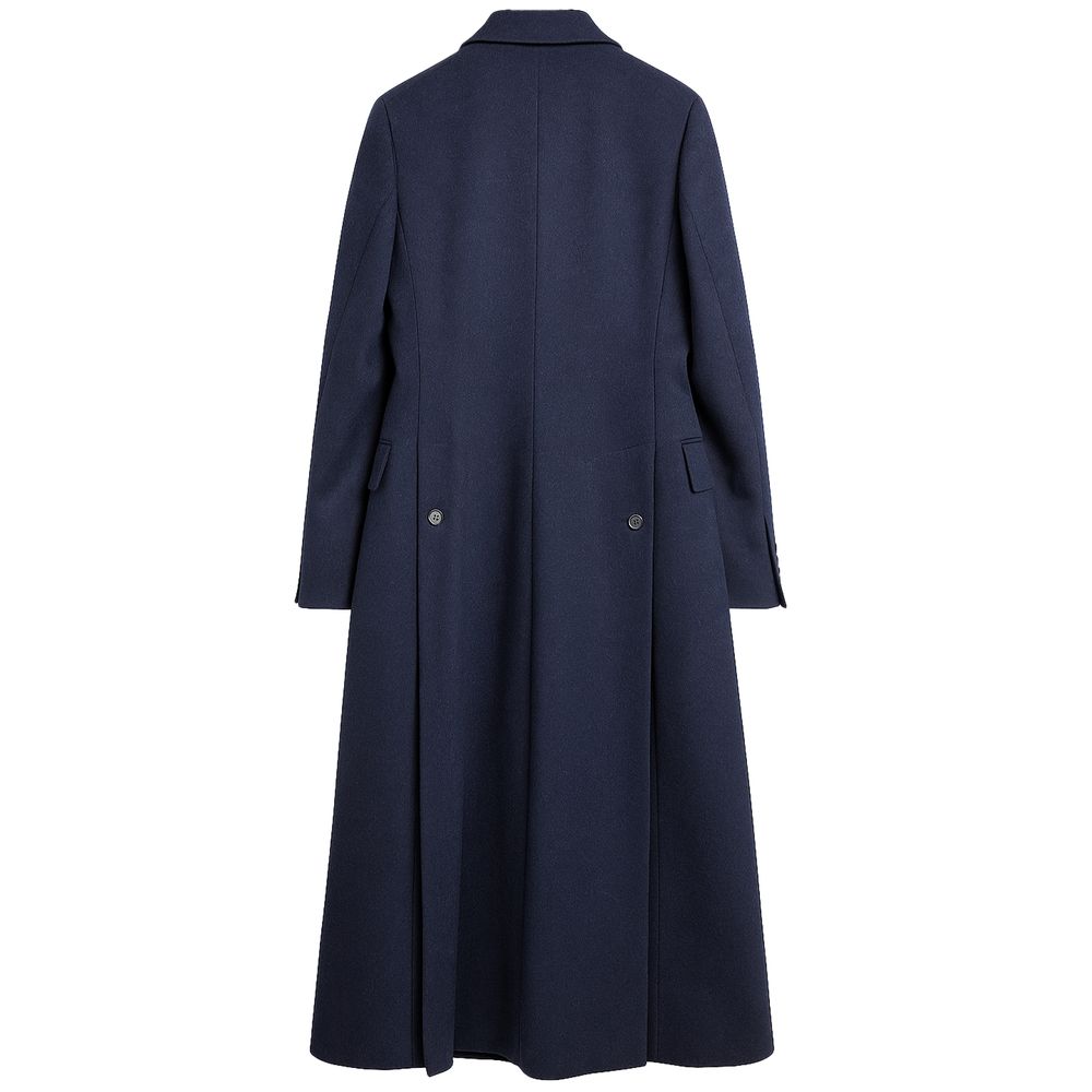 Blue Wool Jackets & Coat