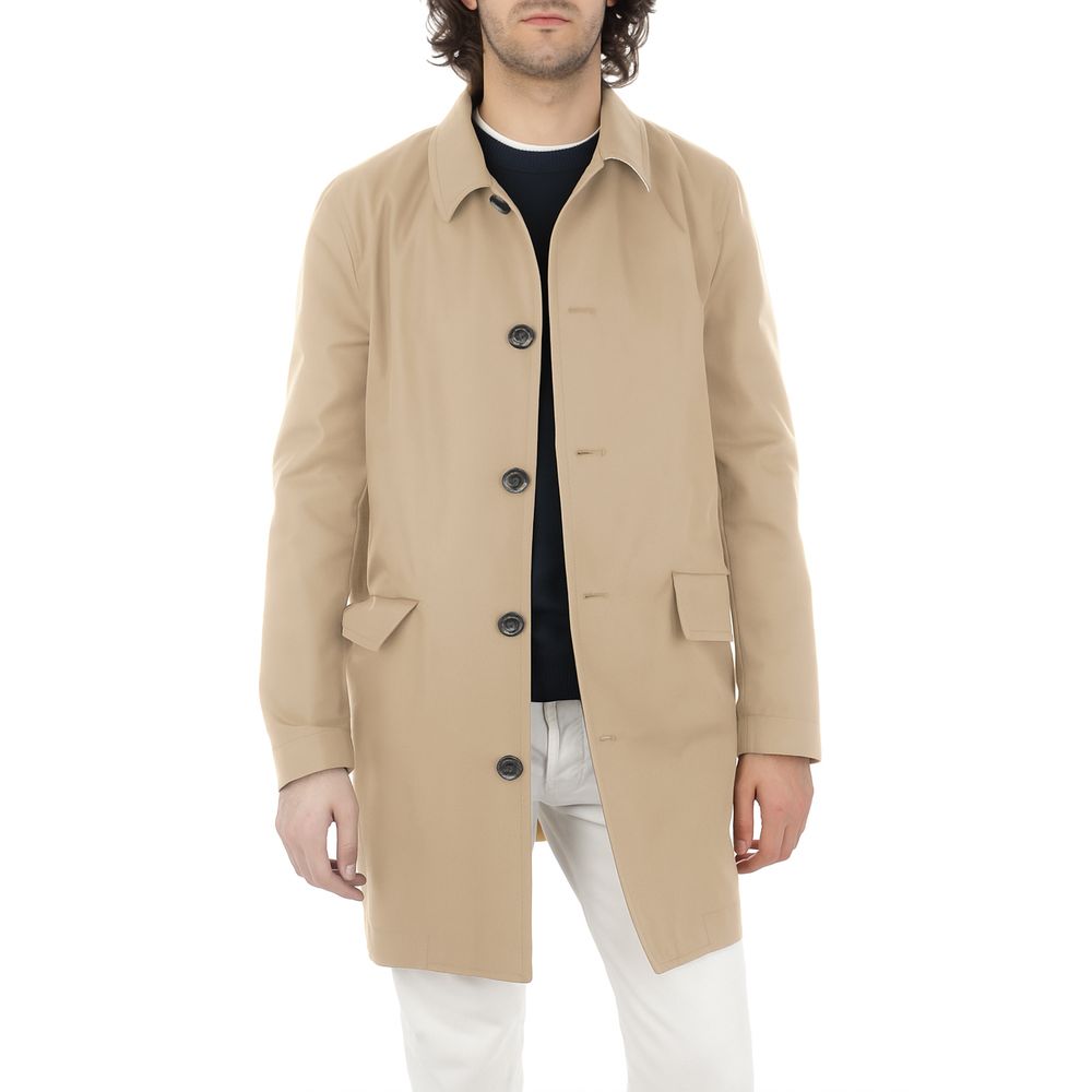 Beige Cotton Jacket