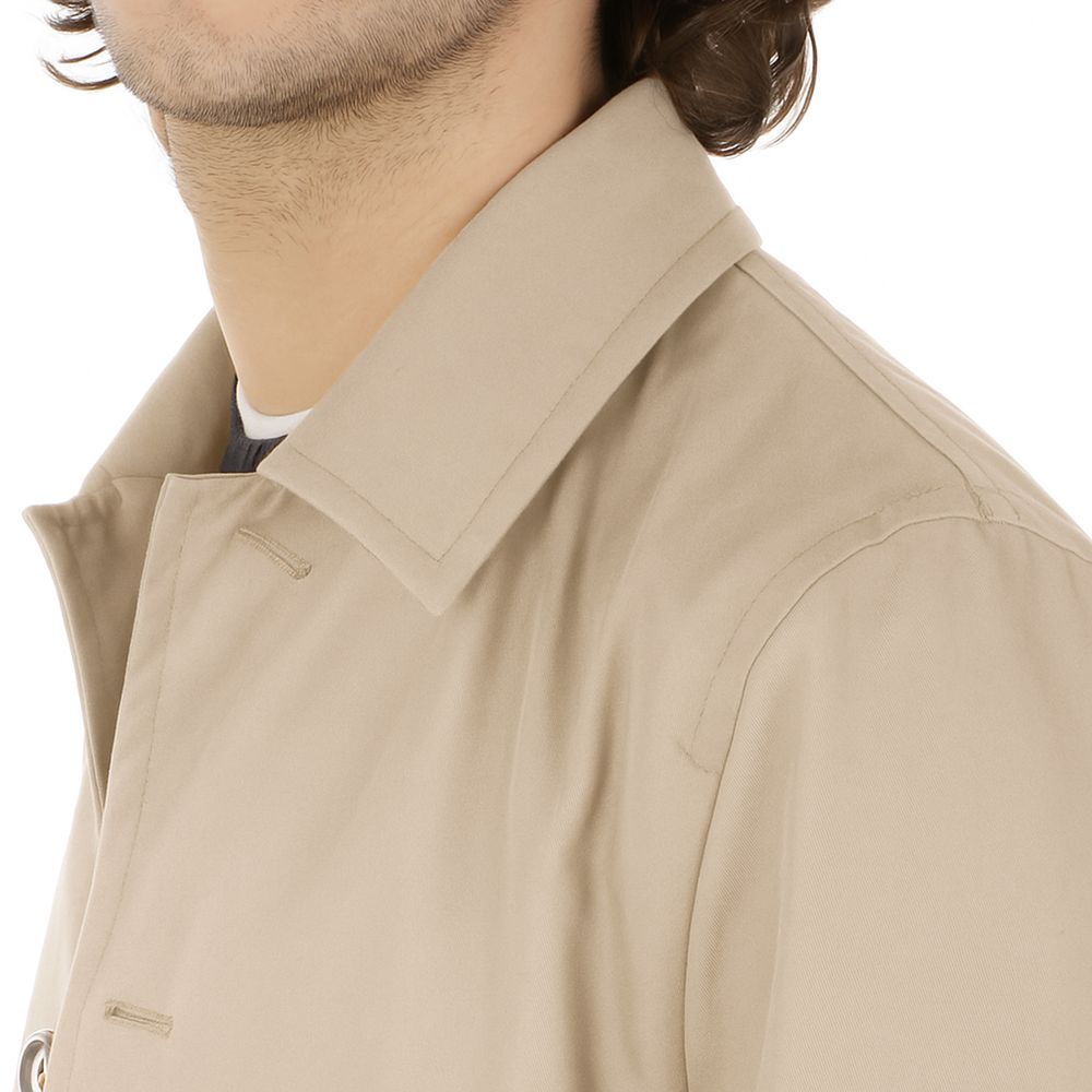 Beige Cotton Jacket