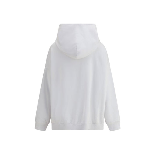 White Cotton Sweatshirt