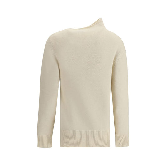 White Cashmere Sweatshirt