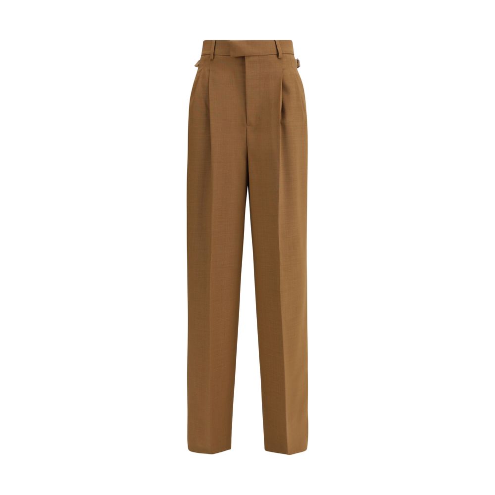 High-waist trousers