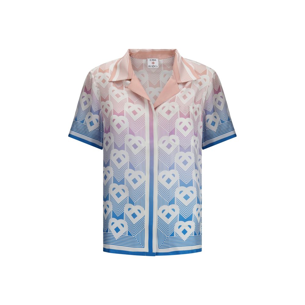 Multicolor Silk Pattern Shirt
