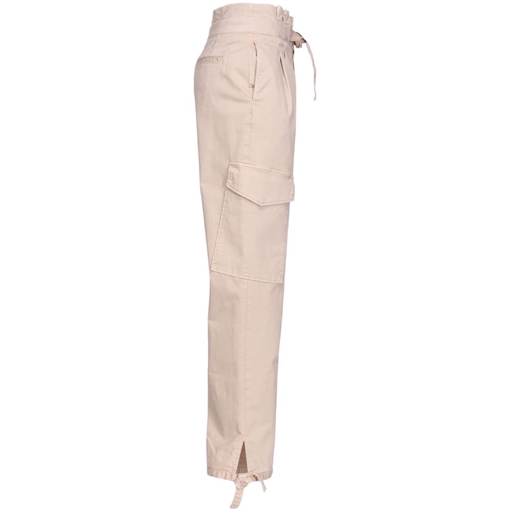 Pink Cotton Jeans & Pant