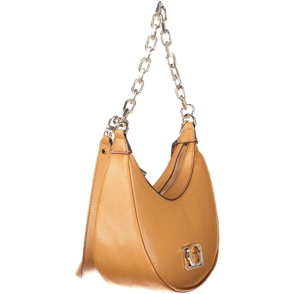 Marrone Poliuretano Women Handbag