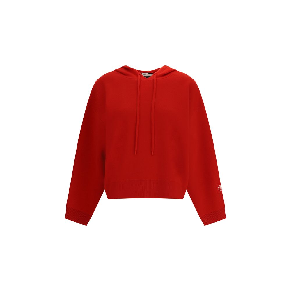 CROPPED WOOL HOODIE