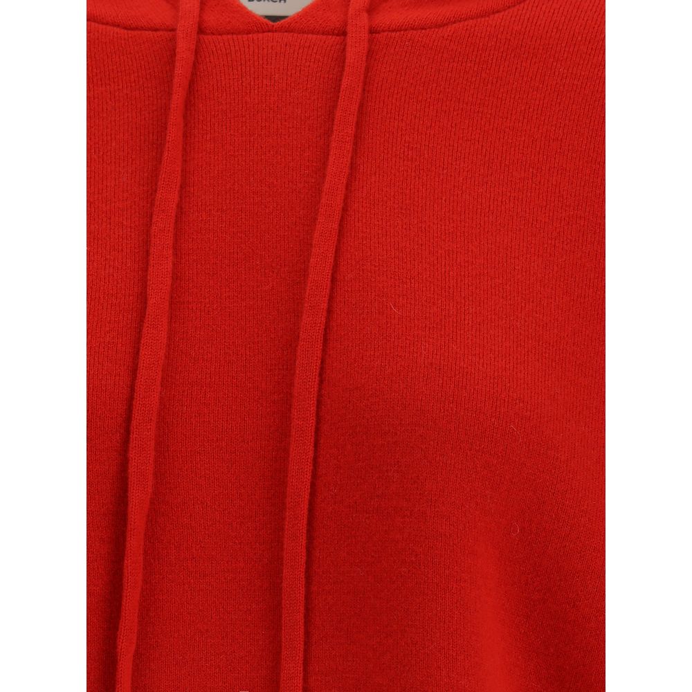 CROPPED WOOL HOODIE