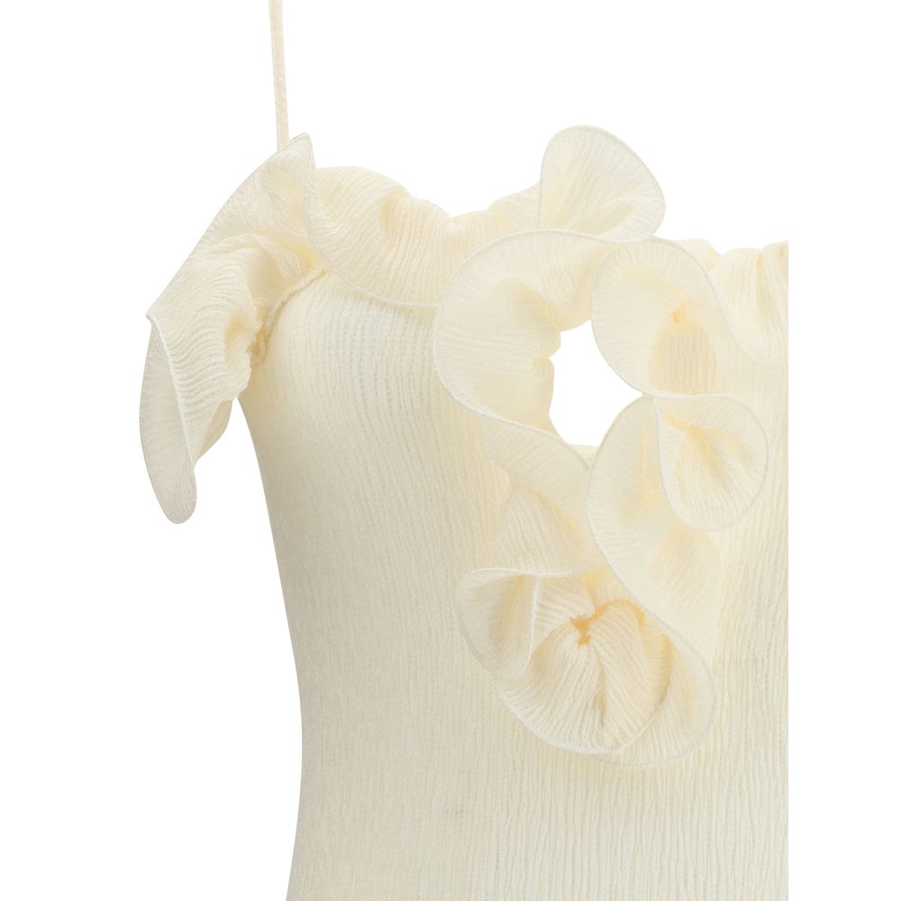 Crepe long Dress