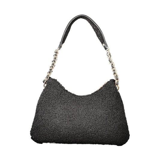 Black Polyester Handbag
