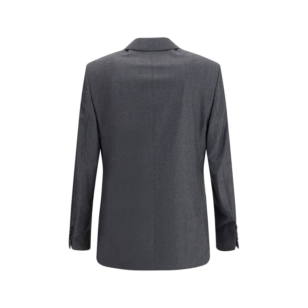 Double-breasted Blazer in Virgin Wool