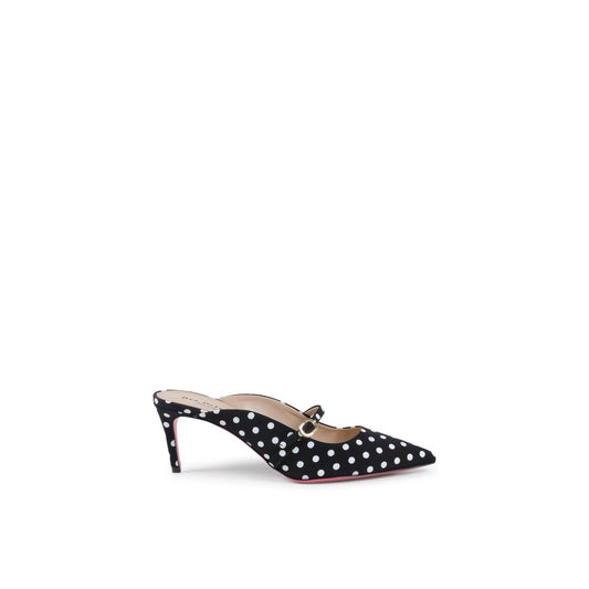 Multicolor Leather Platform Pumps