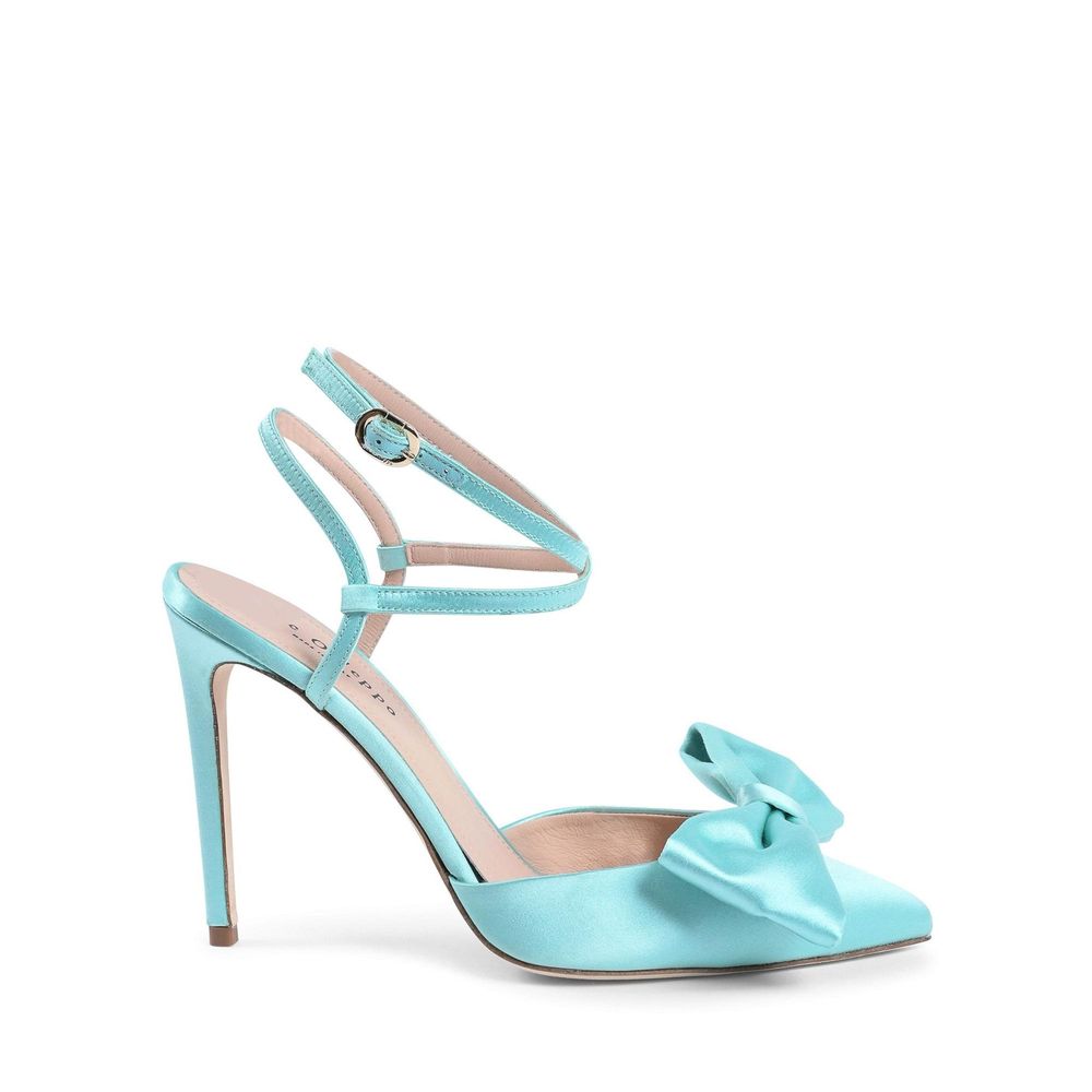 Pink Satin Sandal