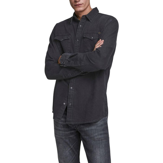 Black Denim Shirt