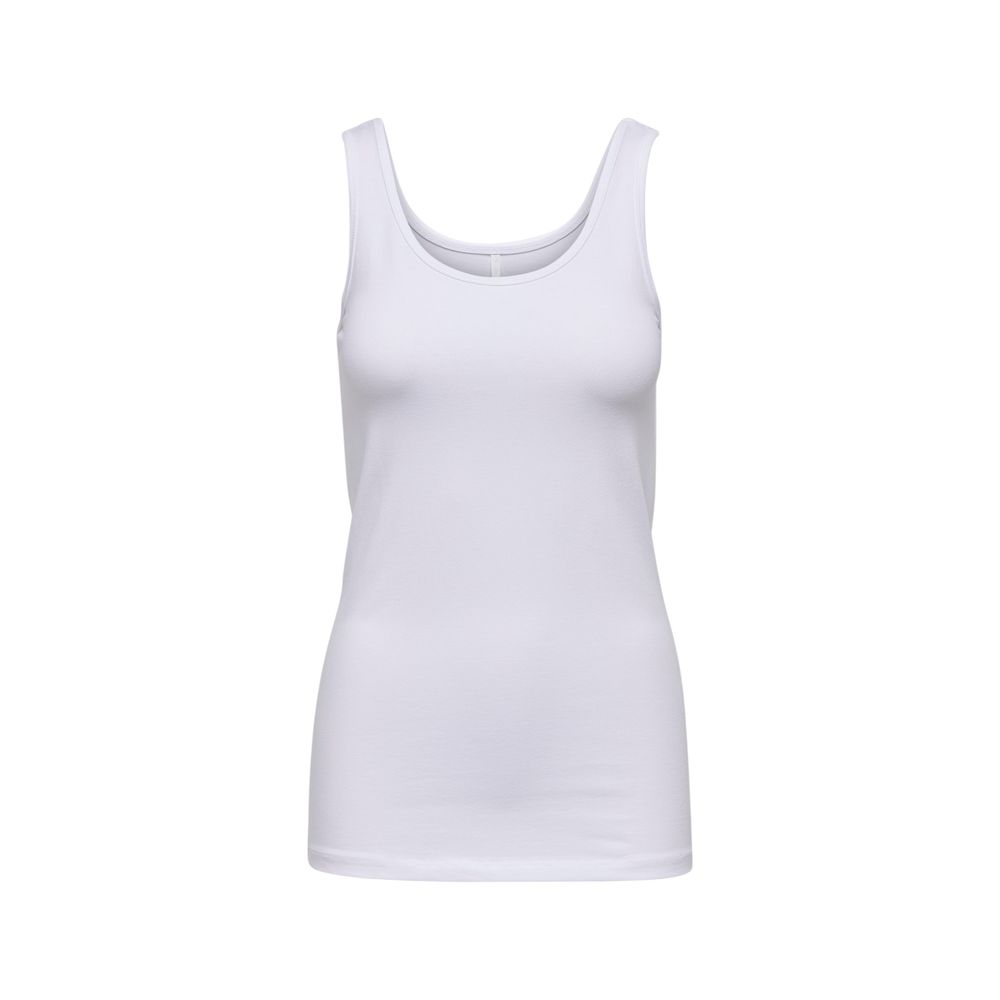 White Cotton Tank Tops