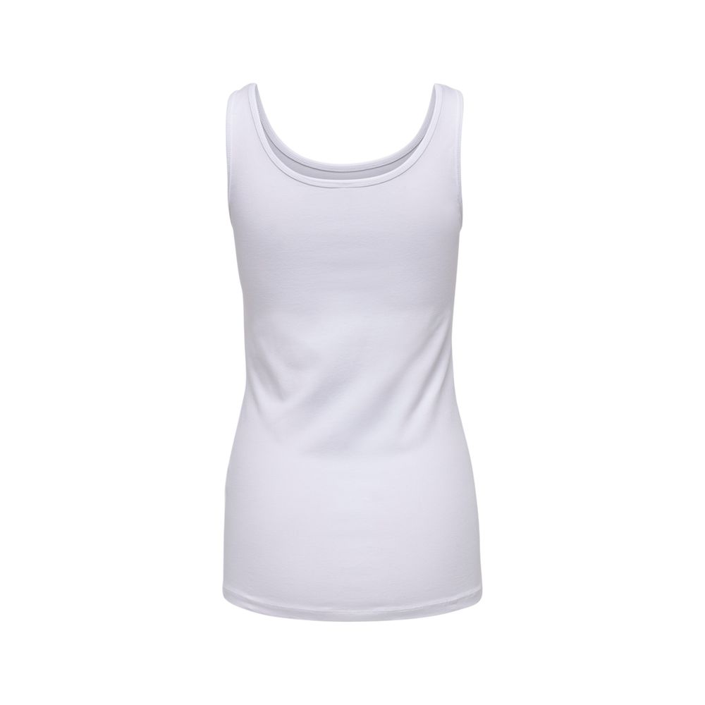 White Cotton Tank Tops