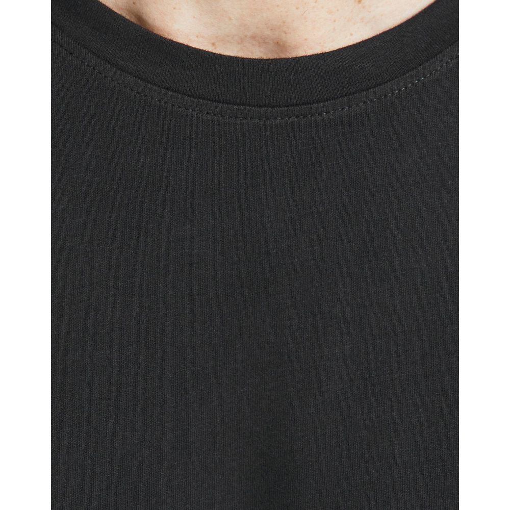 Black Cotton Long Sleeve
