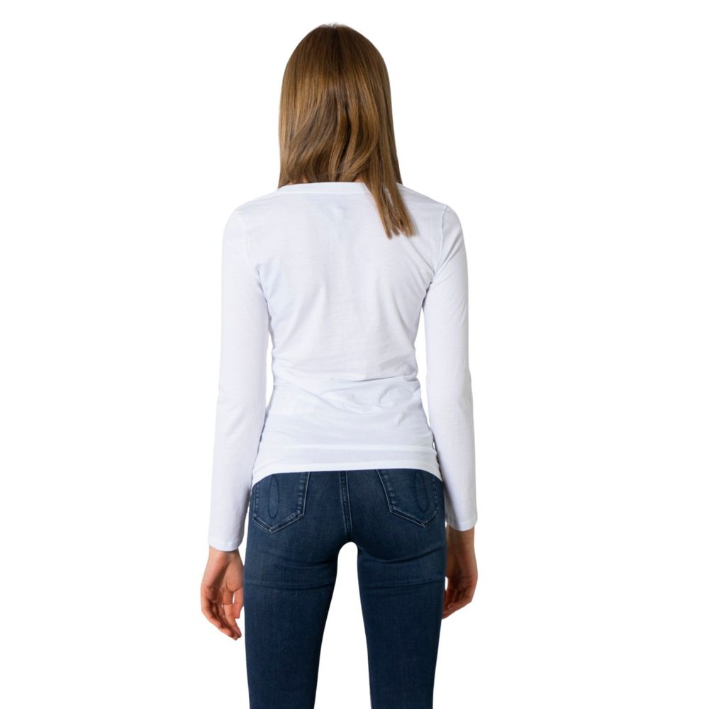 White Cotton Long Sleeve