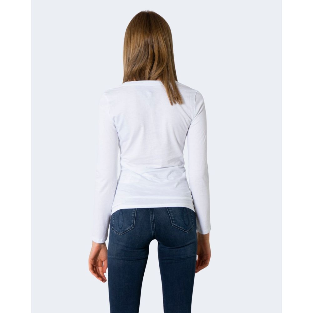 White Cotton Long Sleeve