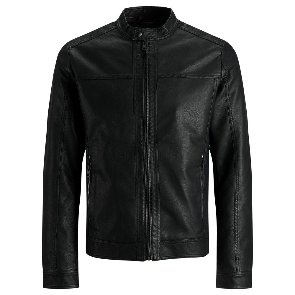 Black Polyamide Jackets & Coat