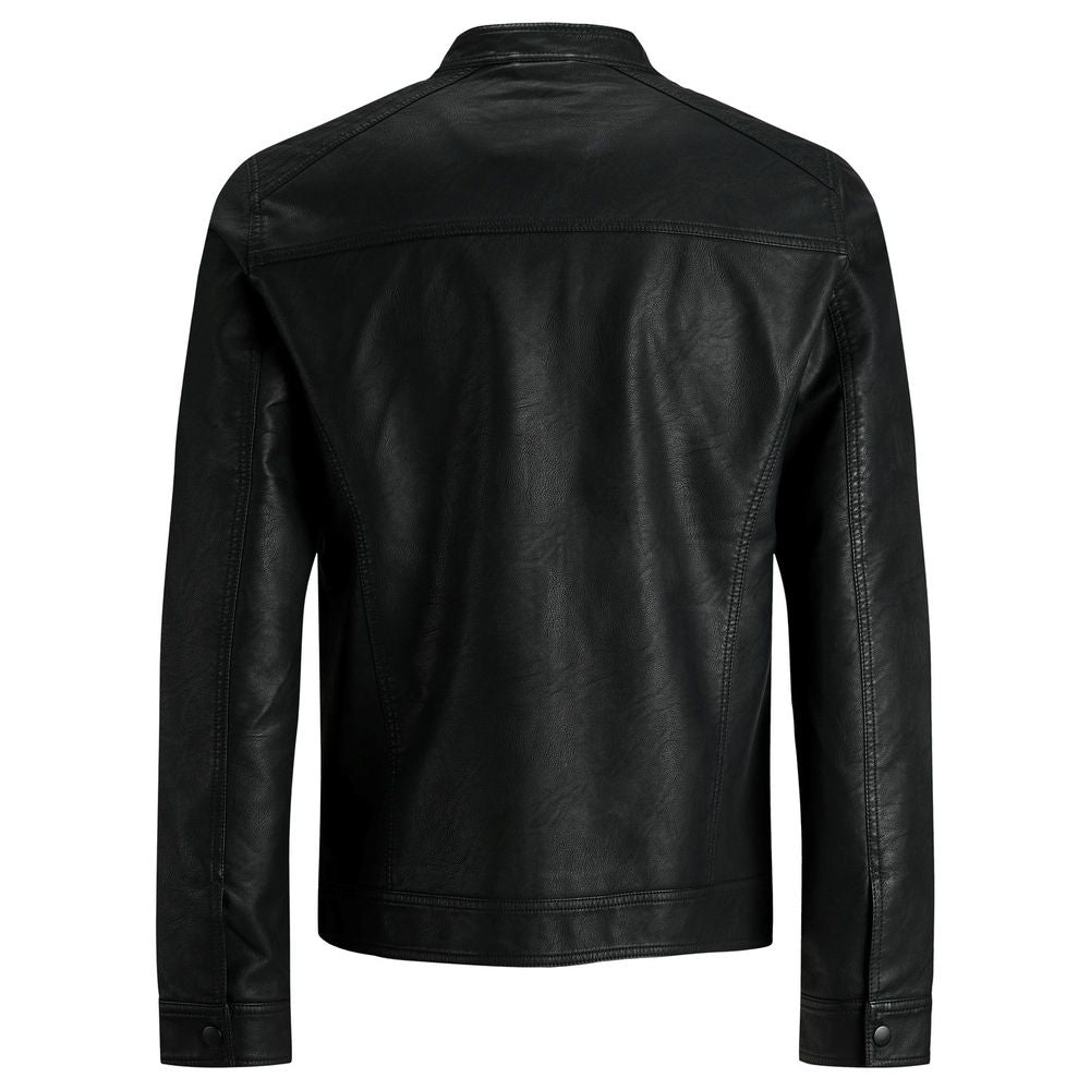 Black Polyamide Jackets & Coat