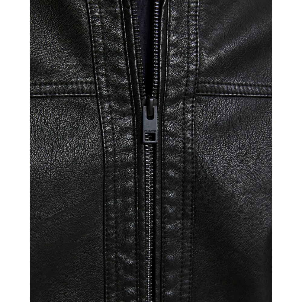 Black Polyamide Jackets & Coat
