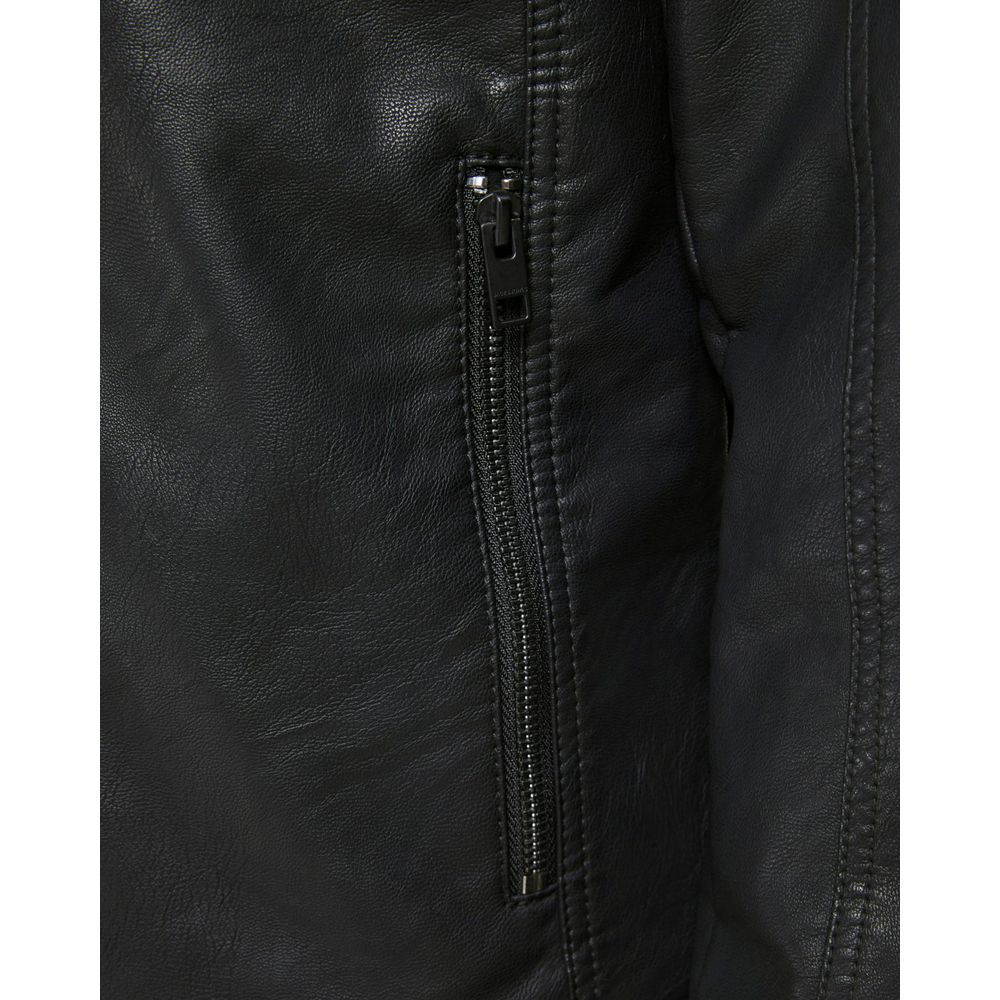 Black Polyamide Jackets & Coat