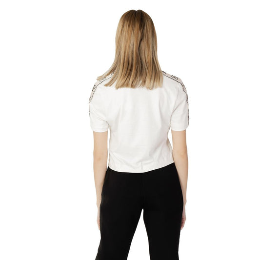 Cream Cotton T-Shirt