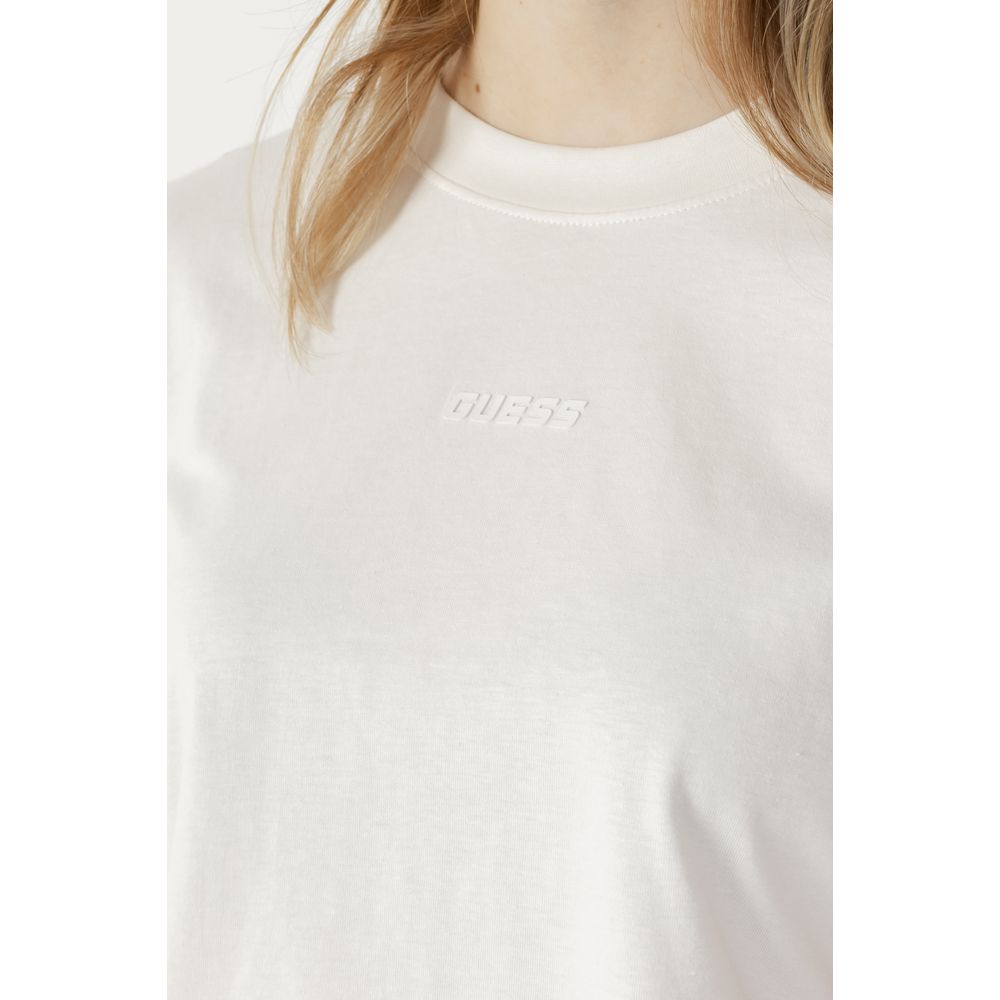 Cream Cotton T-Shirt