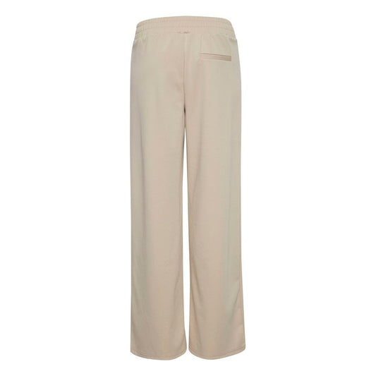 Beige Recycled Polyurethane Pant
