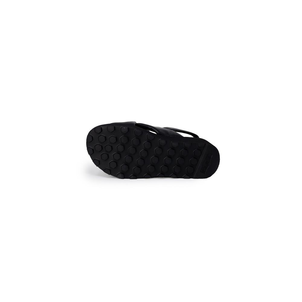 Black Leather Sandal
